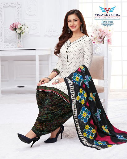 Vinayak Vastra Maayra 1 Casual Daily Wear Cotton Printed Dress Material Collection